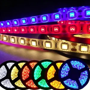 Fita de LED RGB flexível multi colorida