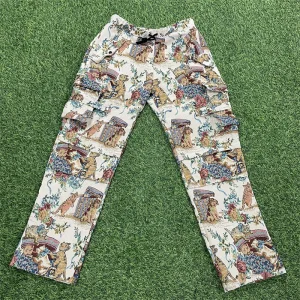 Low MOQ Customization Tapestry Clothing Manufacturer Custom Tapestry Pants Mens Cargo Pants