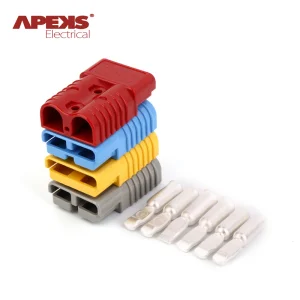 Conector de horquilla de doble polo