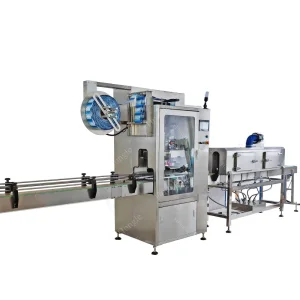 Steam Heat Shrink Tunnel Labeling