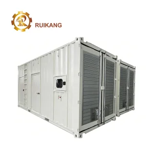 Factory Supply Energy-Saving Silent Generator Set for Industrial/Commercial Emergency Power Silent Box Type Generator Set