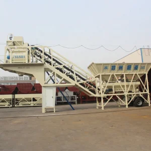 Fast-Movable &amp; Portable Mobile Mix Cement Plant Ready Mixed Station Concrete Batching/Mixing Plant From China Manufacturer