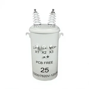 15kVA-250kVA 11kV/13.8kV Single Phase Pole Mounted Transformer ANSI IEC Design Oil Filled Distribution Transformer (D11)