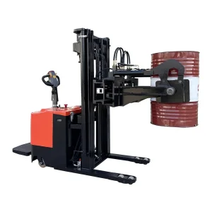 Automatic Drum Tilter Mobile 55 Gallon Drum Lift 10 FT Lifting Height Electric Drum Handler with Weigh Scale