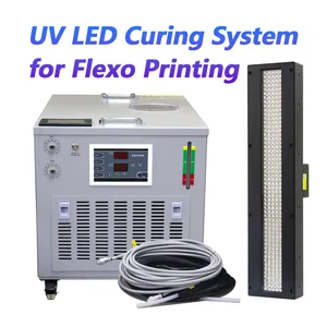 Water Cooling UV LED Curing System for Flexo Printing High Power 6000W 365nm 395nm 405nm
