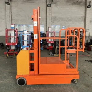 Man-up Aerial Order Picker for High-Level Storage Warehouse Facilities