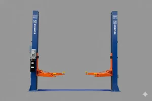 Heavy-Duty Floor Plate 2 Post Lift/ 2 Post Hoist with Electric Release-4200kg