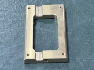 OEM Customized CNC Milling Brass Shower Sliding Door Fittings Door Handles