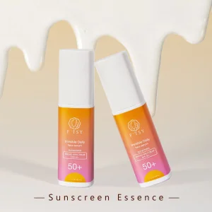 Wholesale Custom Logo Light Dewy Finished Tinted Broad Spectrum Mineral SPF30 Sunblock Sunscreen Lotion
