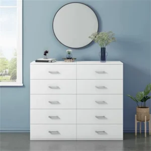 Home Furniture Self-Assembled Bedroom Storage Dresser Cabinets Drawers Chest