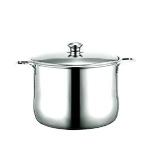 Home Appliance 3 PCS Kitchen Cookware Casserole Stainless Steel Cooking Pot