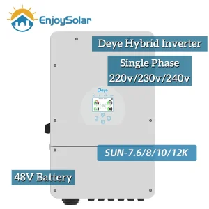 10kw 12kw 15kw Monofásico 220V Inversor Solar Híbrido Growatt