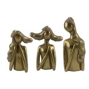 Wholesale Resin Arts & Crafts Table-top Abstract Girl Figurines Bust Decoration Suppliers, Service