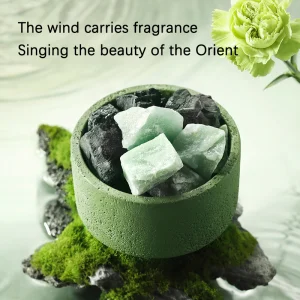 High End Natural Crystals Aromatherapy Diffuser Gift Set for Home &amp; Holiday Gifting