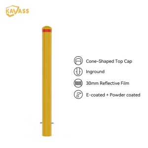 Custom KAVASS In-Ground Fixed Bollard