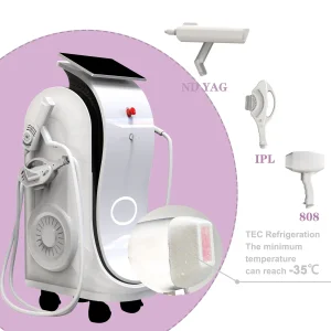 3 Into One Diode Laser+IPL RF Elight +ND YAG Laser Multifunction Beauty Salon Machine Equipment Laser