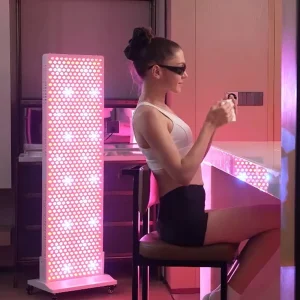 Customized 9 Wavelength Skin Beauty LED Blue Red Light Therapy Panel for Clinic Gym Home, Whole Body Infrared Lamp Healthcare Device PDT Machine Factory