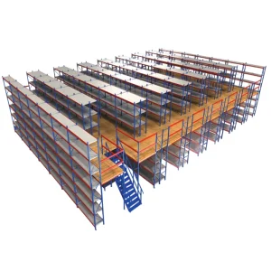 Warehouse Storage Racking System Steel Mezzanine Floor