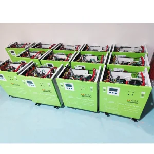 Bateria de Íon de Lítio Recarregável 1.5kw 3kw 6kw Gerador Elétrico Solar Portátil