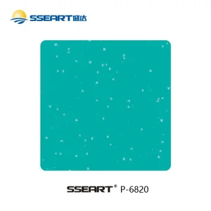 Outdoor Green Glitter Powder Coating
