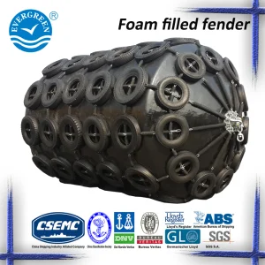 2.0X3.5 2.5X5.5 Black PU Coating EVA Solid Trelleborg Ever Guard Cushion Floating Boat Mooring Sts Armed Foam Filled Fender Defense Bumper