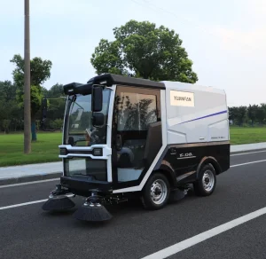 Robustly Built Street Sweeper for Heavy-Duty Municipal Cleaning