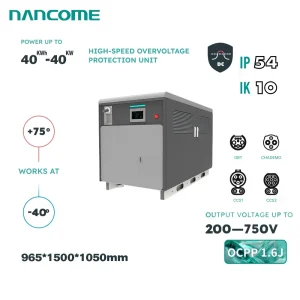 Nancome Integrated Energy Storage System for Solar Integration with Modular Design 141kwh