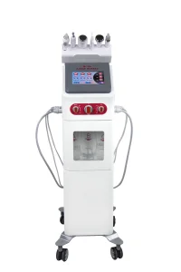 6 in 1 H2O2 Hydra Oxygen Jet Peel Skin Care Facial Cleaning Hydro Dermabrasion Skin Rejuvenation Beauty Device
