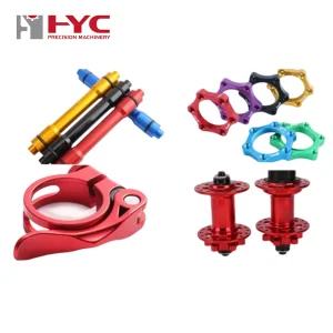 OEM Metal Machining Service 5 Axis Aluminum Milling Turning with Polishing Custom CNC Bike Bicycle Part Pipe Fitting