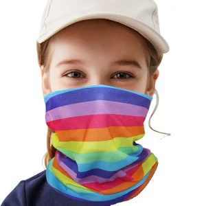 2025 Back to School Cloth Bandana Kids Facemask neck scarf with Your logo Printing for Outdoor Use