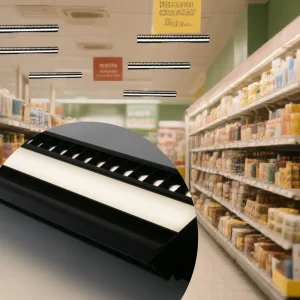 600X600mm LED Grille Light for Office Ceiling Grids