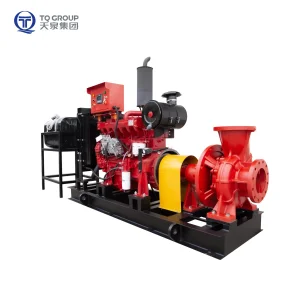 600gpm Ductile Iron Nfpa 20 Edj Fire Pump Supplier with Brass Impeller