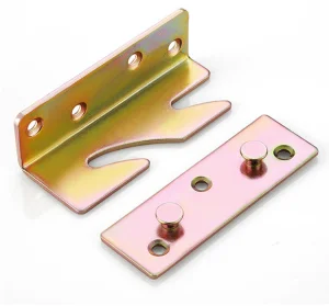 Wood Bed Rail Bracket Metal Bed Frame Corner Bracket