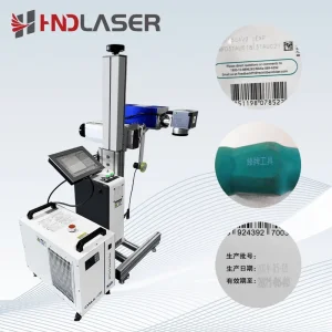 5W/10W/15W/20W UV Laser Portable Logo Marking Engraving Printing Coding Machine Price Mini CNC Barcode Date Laser Marker Engraver for Plastic Tags Glass Metal