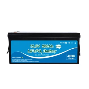 12V 200ah LiFePO4 Battery Lead Acid Replacement Deep Cycle Lithium Battery for Solar RV Marine