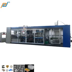 Automatic Positive and Negative Pressure Vacuum Forming Machine for Plastic Trays, Food Packaging, Manufacturers Supply Vacuum Forming Machine PP PE PS PC Pet