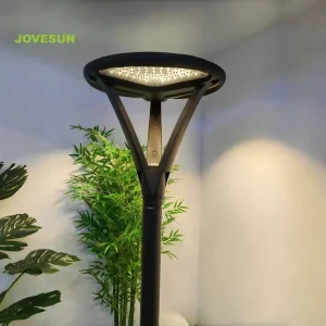Manufacturer LED 40W Solar Powered Waterproof Outdoor Security Garden Post Light