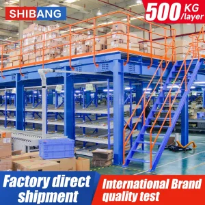 Competitive Price Mezzanine Floor Steel Structure Platform