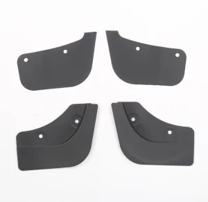 New 2022 Fender Flares for Tesla Model Y Hidden Protector Mudguards Sticker Car Fender Flares Universal Black 4 PCS Sets