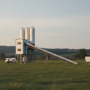 High Capacity Electric Concrete Batching Plant Price for Manufacturing Plants