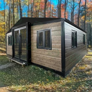 20FT Oficina Modular de Lujo Prefabricada de Rápida Construcción, Cabina Prefabricada Móvil