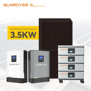 Conjunto Solar de Fase Única 3.5kw fuera de la Red 3500W Kit Solar Fotovoltaico