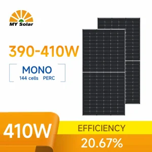 Painéis Solares Bifaciais Mypvtech 410W