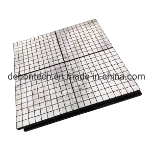 Alumina Ceramic Rubber Backed Chute Wear Lining Plate Block Steel Liner