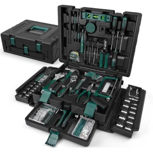 379-Piece Multi-Function Hand Tool Set Woodworking Auto Repair Kit