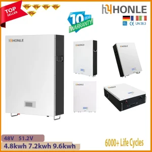 2025 Advance Solar Energy Storage Battery 48V 2.4kwh 5kwh 10kwh 5oah 100ah 200ah Home Power Wall Battery LiFePO4 Wall Mounted Lithium Battery Pack