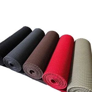 Alfombrilla de coche de PVC con diseño ondulado y duradero para protección en todas las condiciones climáticas