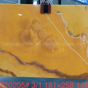 Home Floor and Wall Design Yellow Rosin Jade Onyx Stone