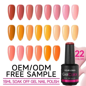 OEM 15ml Gel Nail Polish - Quality Products for Nail Artists
