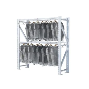 High-Hanging Warehouse Rack Floor-Mounted Mobile Cold-Rolled Steel Multi-Tier Corrosion Protected Shelving